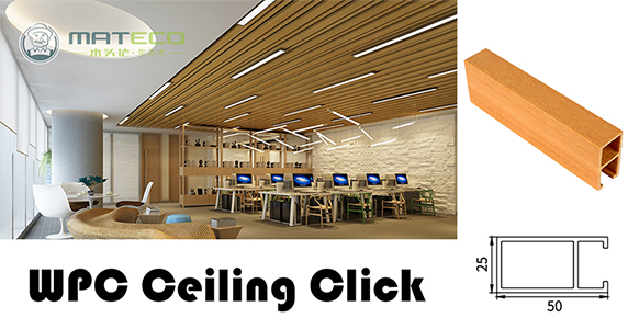 Low Maintenance, High Impact WPC Ceiling Click for Modern Living