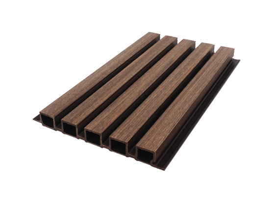 fluted panels walnut