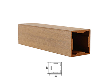 WPC exterior timber tube