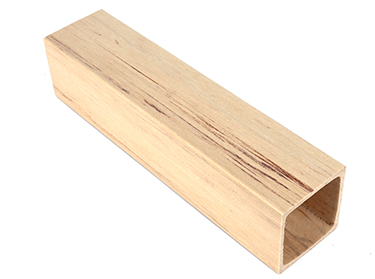 wpc indoor timber tube ash wood 50X50 (2)