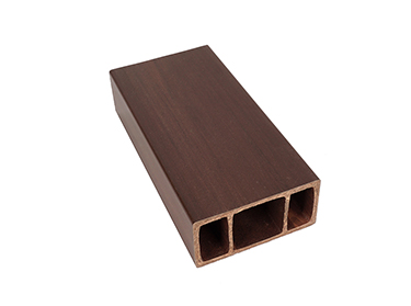 wpc indoor timber tube walnut100X50 (2)