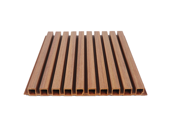 teak fluted panels