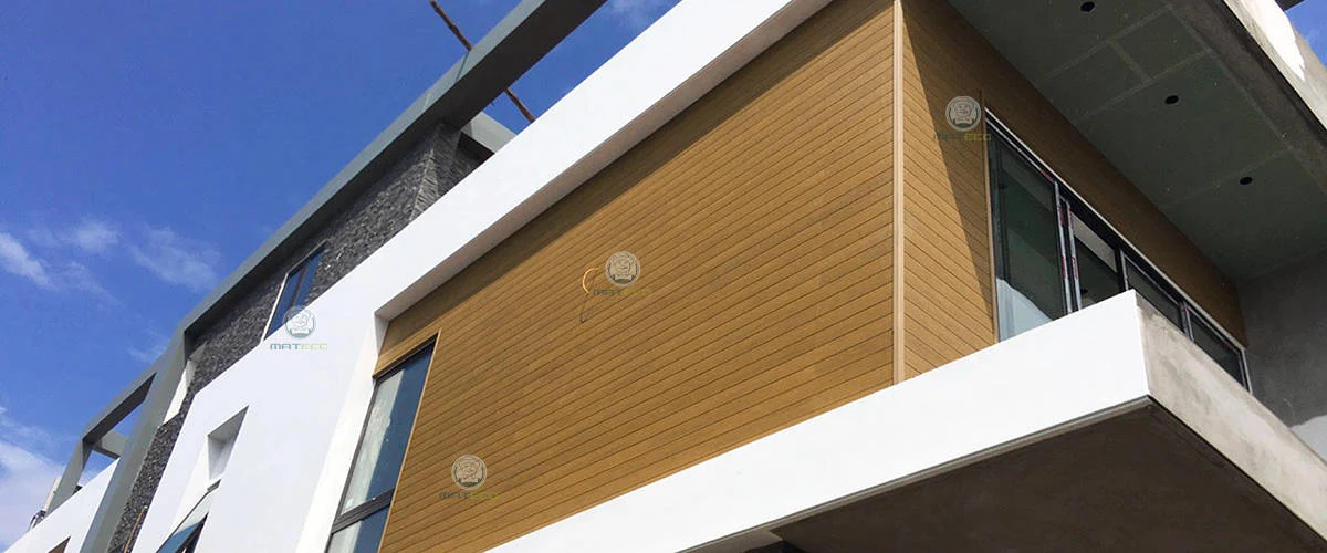 Golden Teak WPC Cladding Panel