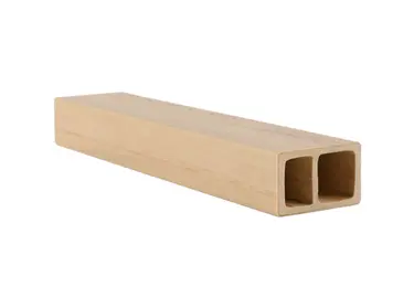 WPC timber tube, indoor use, F050, 40X25mm, durable, stylish design