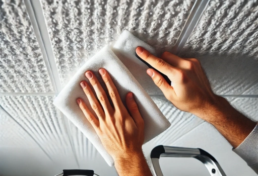 How to Clean Ceiling Tiles?