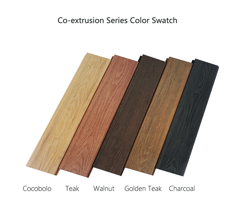 co-extrusion color swatch