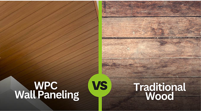 WPC wood panels