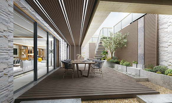 WPC decking