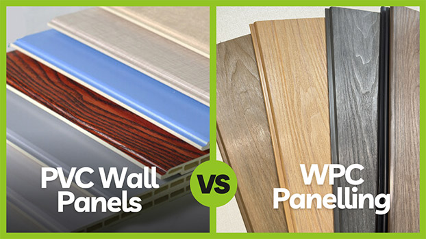 PVC wall panels vs WPC panelling