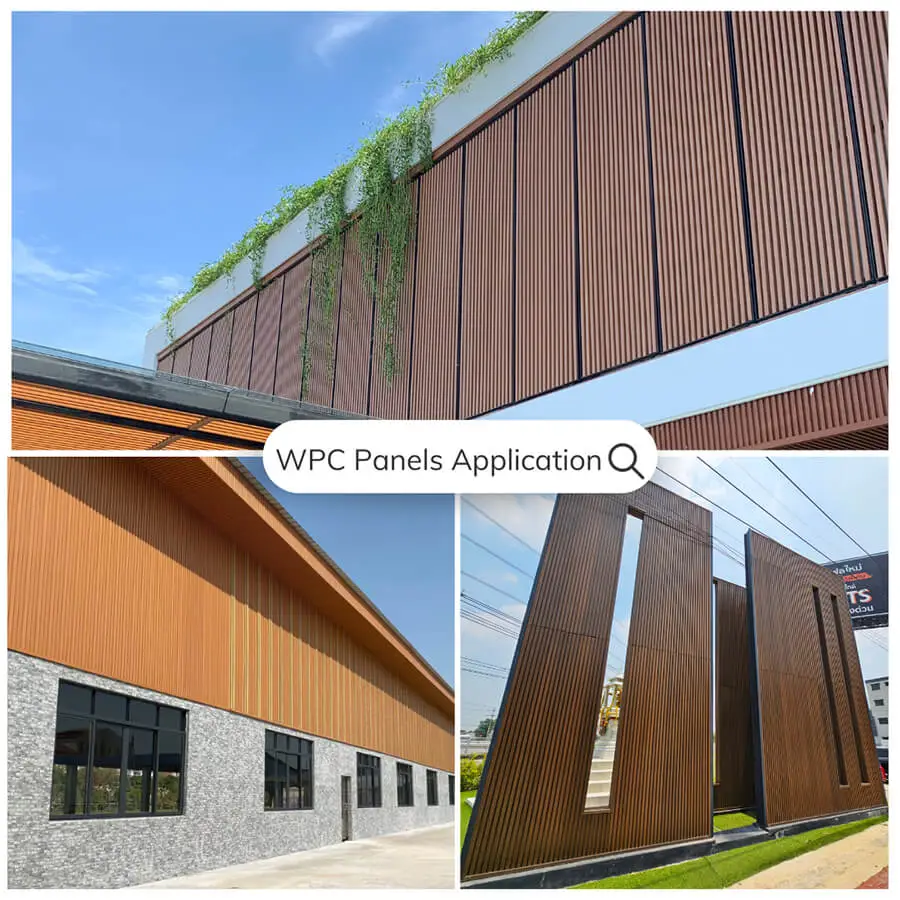 WPC fluted panels