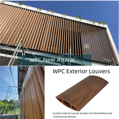 WPC exterior louvers